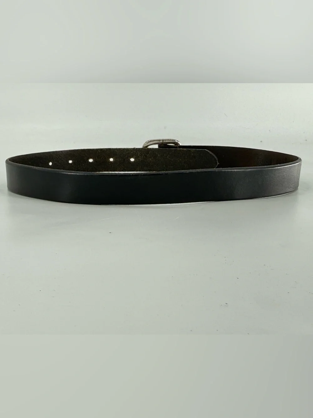 GAP Women’s XS Vintage Black Leather Belt Made in USA